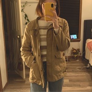 Warm Tan Utility Jacket